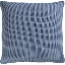 Heckett & Lane Kussensloop Wafel Pillowcase Colonial Blue 50 x 50 cm