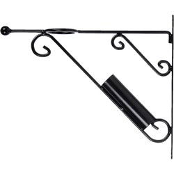 Best for Boots Metalen vlaggenstokhouder - 36 cm - metaal - muurhaak - Plantenbakhaken