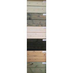 Garage Fenna 350 cm bij 600 cm diep Zadeldak