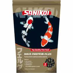 3 stuks - Sanikoi Gold Protein Plus 3 Mm 1l visvoer