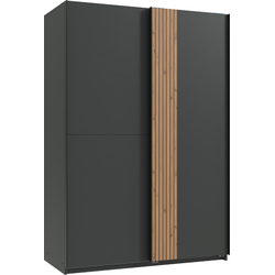 Kast 2 schuifdeuren L135 cm - LUENEBURG