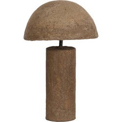 Light & Living - tafellamp - Qazu - bruin - papier - E27 - 1883283