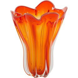 Light & Living - Vaas KAZUNO - Ø26x32cm - Oranje