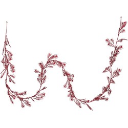 Leaf Garland 170 cm Burgundy 4A