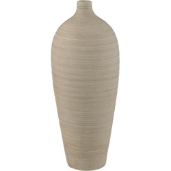 PTMD Vaas Cavinn - 18x18x44 cm - Keramiek - Beige
