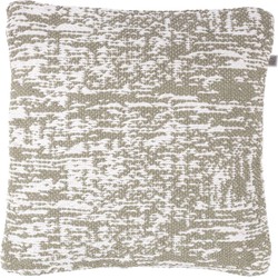 Dutch Decor ARVIKA - Sierkussen olijf 45x45 cm - groen - Dutch Decor