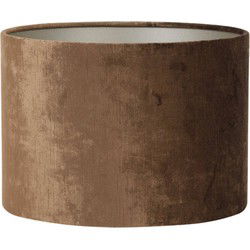 Light & Living - kap - Gemstone - bruin - textiel - Ø 40cm - E27 - 2240754