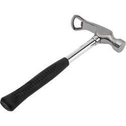 Hamer flessen opener 24 cm - Stoere grote bierflessen opener - cadeau - Flesopeners