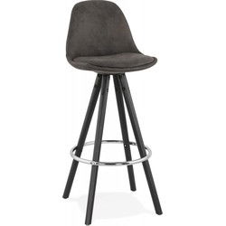 MARKA halfhoge snackkruk 41x41x87 cm Grijs