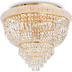 Ideal Lux - Dubai - Plafondlamp - Metaal - E14 - Messing