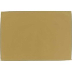 Unique Living - Placemat Outdoor - Rechthoekig - Polyester - Okergeel - 33x48cm
