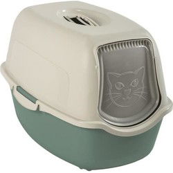 Toilethuis - Watergroen & Wit (Gerecycled PP) - 56 x 40 x 39 cm