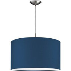 hanglamp tube deluxe bling Ø 45 cm - blauw