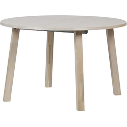 WOOOD Lange Jan Uitschuifbare Eettafel - Eiken - Sydney - 75x120x120