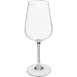 Secret de Gourmet Wijnglazen set Lena - doosje 6x stuks - chique transparant glas - 36 CL - Wijnglazen