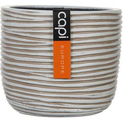 Pot bol Rib 18x16 Ivoor