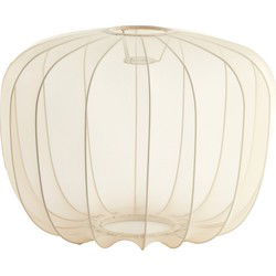 Light & Living - Lampenkap PLUMERIA - Ø40x30cm - Beige