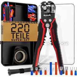 Draadstripper complete set met 220 stuks onderdelen