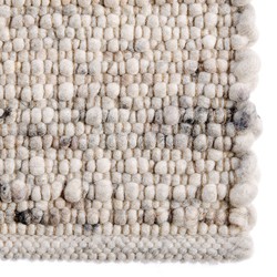 Wollen vloerkleed venezia 01 De Munk Carpets Beige - 200 x 300 cm - (L)