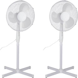 2x stuks staande ventilator 40 cm - Staande ventilatoren