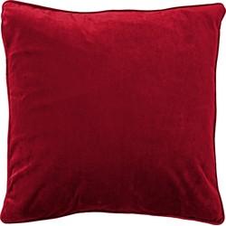 Dutch Decor FINN - Sierkussen velvet 60x60 cm -  Chili - rood - Dutch Decor