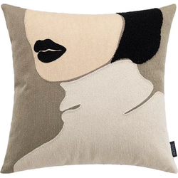 Black Lips | 45 x 45 cm | Kussenhoes | Katoen/Acryl