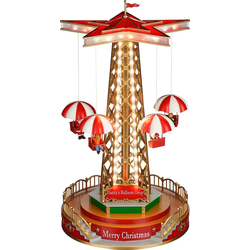 Christmas fairground attraction adapter included h44,5xd24,5cm