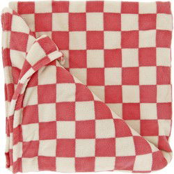 Unique Living - Plaid Remi Sugar Pink -150x200cm