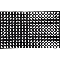 Deurmat - rubber - 50 x 80 cm - buitenmat - schoonloopmat - Deurmatten