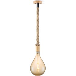 Home sweet home hanglamp Leonardo Pear - amber