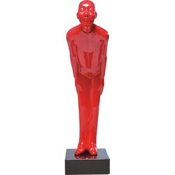 Kare Decofiguur Welcome Guests Red Small