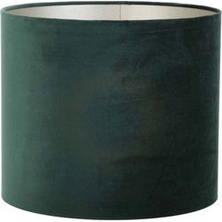 Light&living Kap cilinder 40-40-30 cm VELOURS dutch green