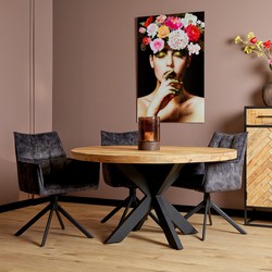 Starfurn Eettafel Denver | 110 cm | Rond