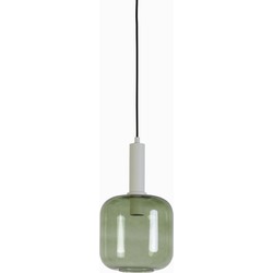 Light & Living - Hanglamp Lekar - 21x21x37 - Groen