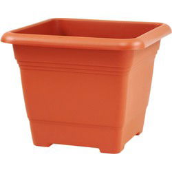 Bloembak Nora kunststof terracotta - 40 x 40 x 32 cm