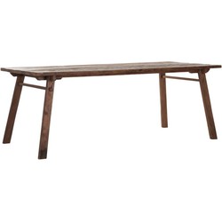 MUST Living Dining table Campo,78x210x95 cm, mixed wood