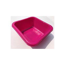 Afwasbak vierkant 32x32cm in roze