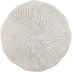 PTMD Wandpaneel Kathelle - 35x6x35 cm - Poly - Wit