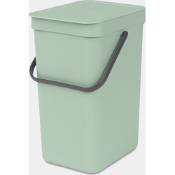 Sort & Go afvalemmer, 12 liter - Jade Green