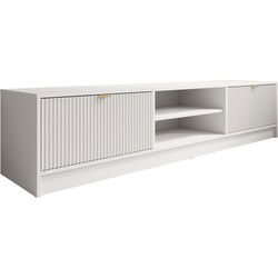 Meubella TV-Meubel Tavares - Wit - 180 cm