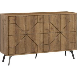 Buffet 4 deuren L123 cm - Dune