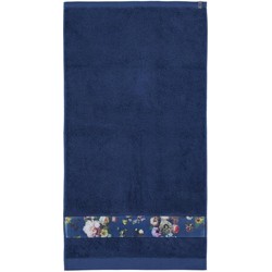 Essenza Handdoek Fleur Blauw 70 x 140 cm