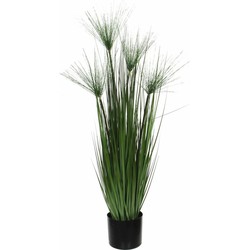 Mica Decorations - gras kunstplant - groen - H102 x D15 cm - Kunstplanten