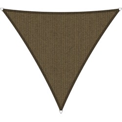 Shadow Comfort driehoek 3,6x3,6x3,6m Japanese Brown