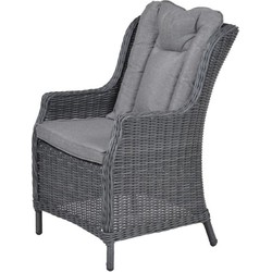 Osborne dining fauteuil earl grey Hdiameter6,5mm/ reflex grey