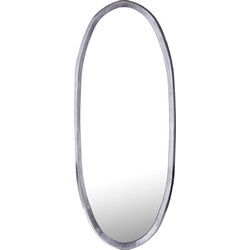 PTMD Spiegel Limera - 60x3x150 cm - Aluminium - Zwart