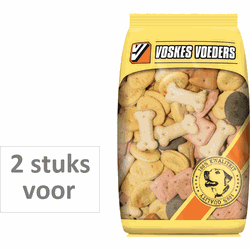 2 stuks! hondenvoer engelse koekjes - Voskes