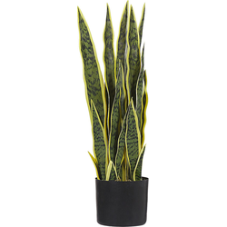 Beliani SNAKE PLANT - Kunstplant-Groen-Synthetisch materiaal