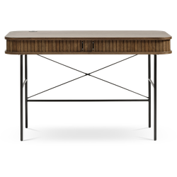 Lenn houten bureau gerookt eiken - 120 x 60 cm