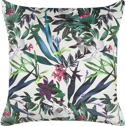GASTERIA  - Sierkussen - Groen - 45 x 45 cm - Fluweel